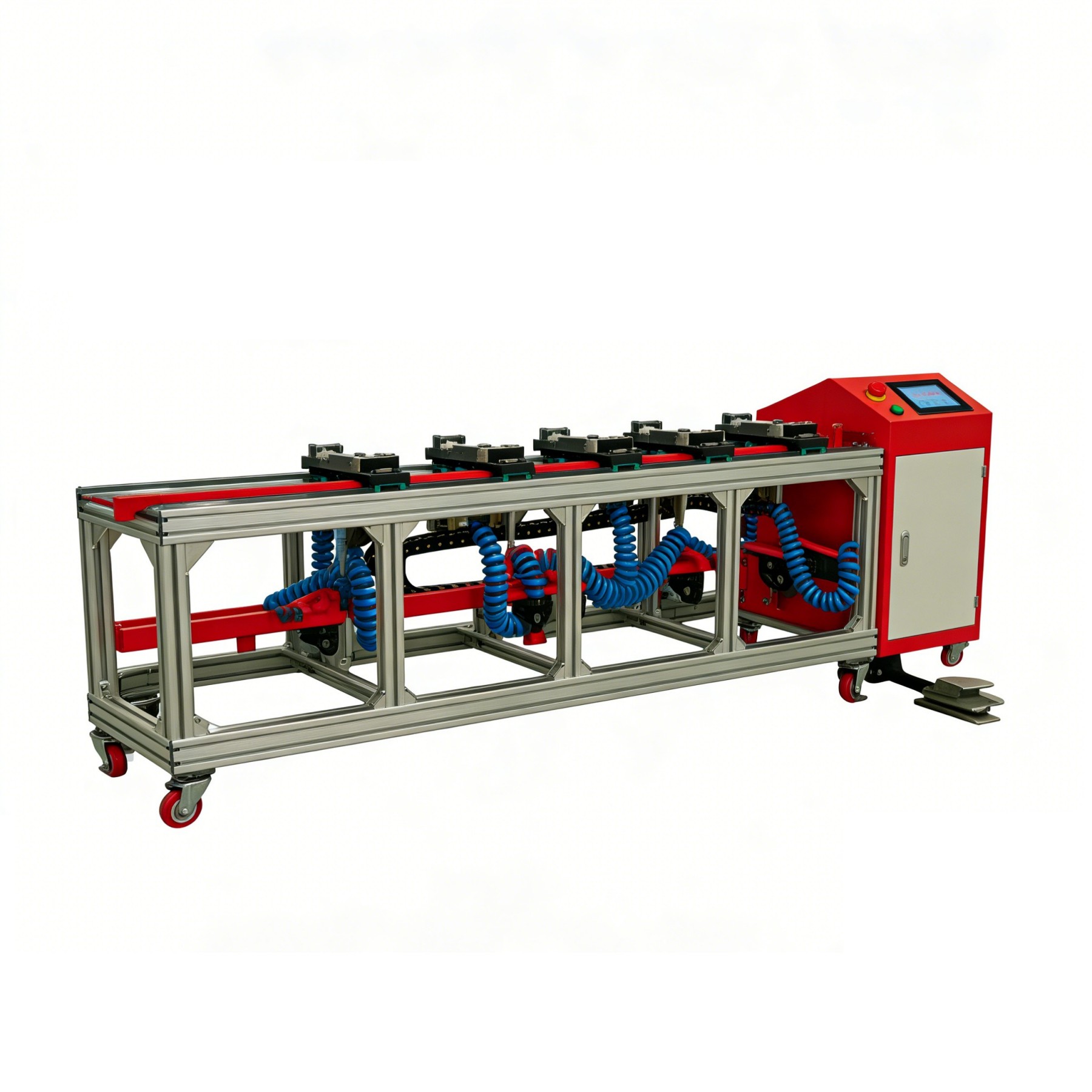 เครื่องเจาะรูหลายตำแหน่ง CNC สำหรับโปรไฟล์ alekws imgs4